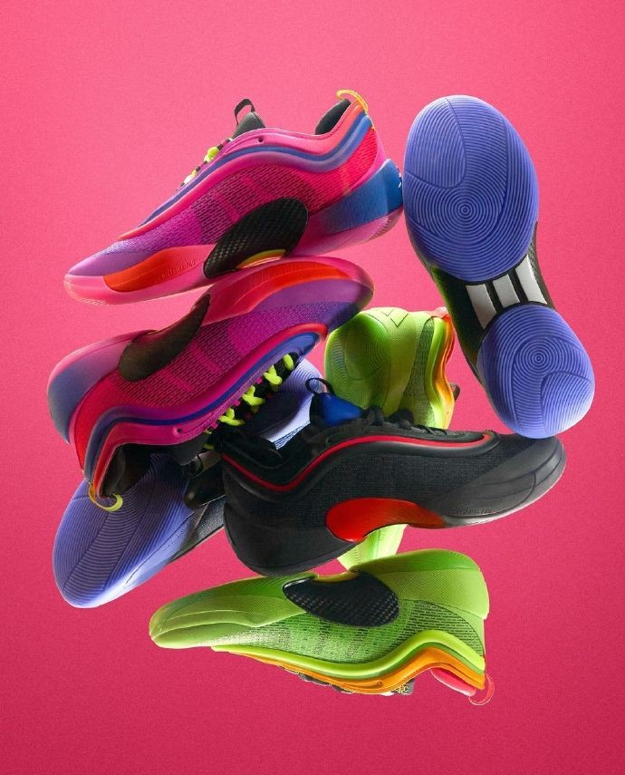四种配色、轻量舒适、抓地力强……阿迪达斯X米切尔全新签名篮球鞋发售在即